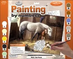 Paint-By-Numbers Kit – New Friends Theme 1