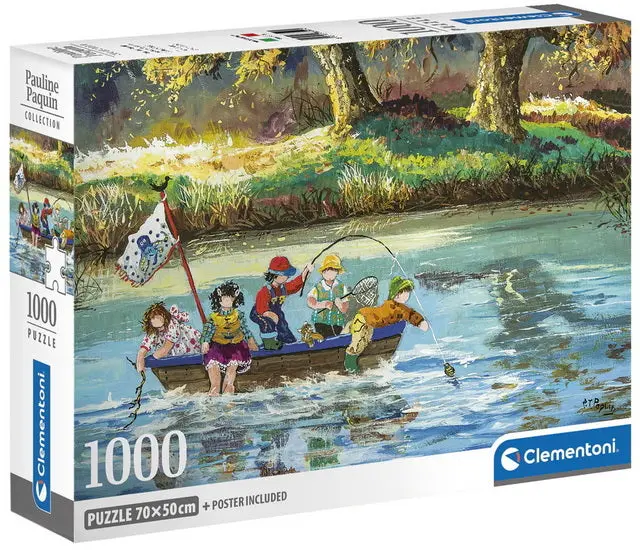 Paquin Fishing Story Jigsaw Puzzle – 1000 Pieces 1