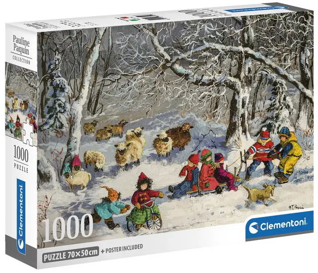 Paquin Puzzle: Our Friends The Sheep – 1000-Piece Jigsaw Puzzle 1