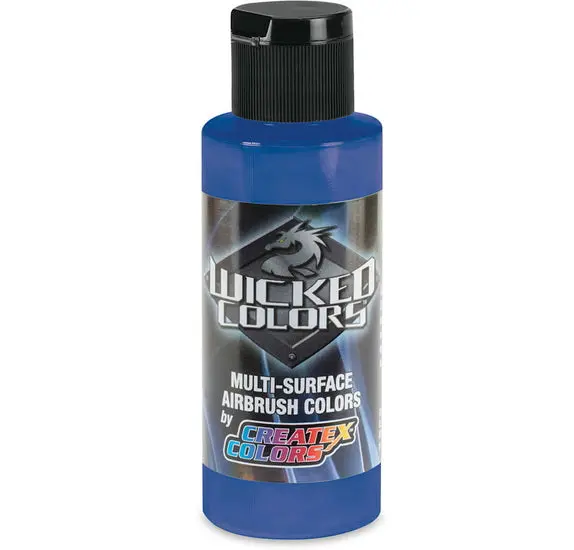 Pearl Blue Wicked Airbrush Color – 59 Ml Professional Formula 1