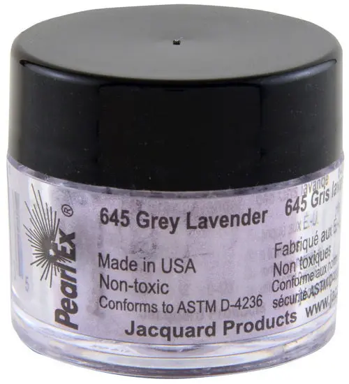 Pearl Ex Powdered Pigment – Lavender Gray Metallic Finish 1