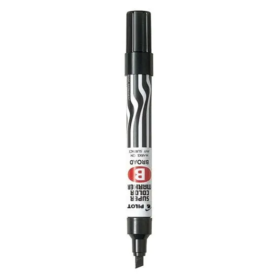 Permanent Broad-Tip Black Marker 1
