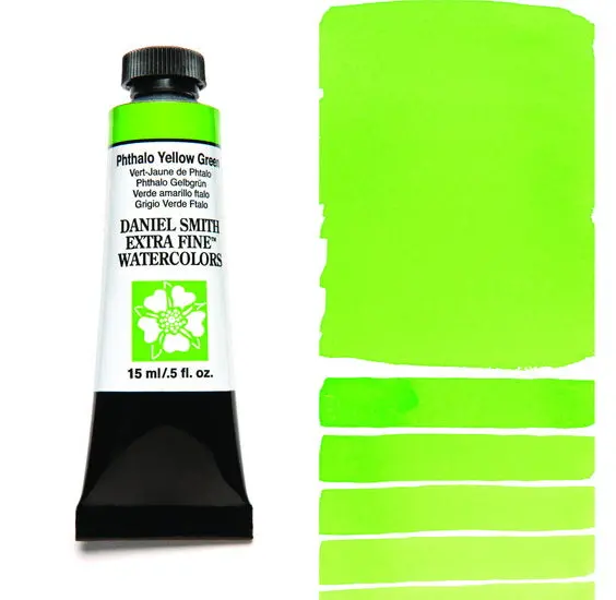 Phthalo Yellow-Green Watercolor Tube, 15Ml 1