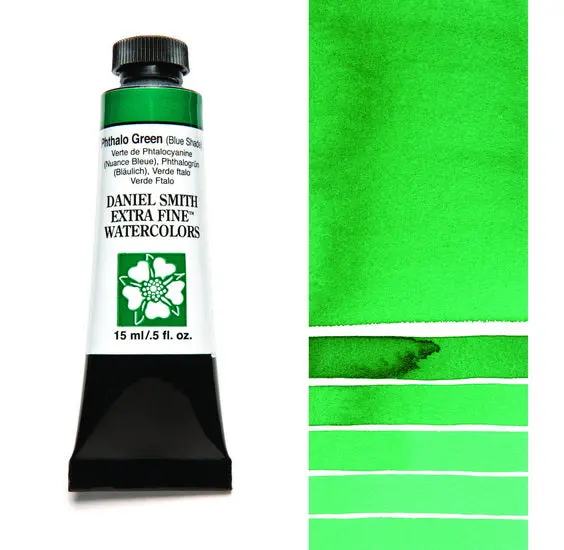 Phthalocyanine Green (Blue Shade) Watercolor Tube – 15 Ml 1