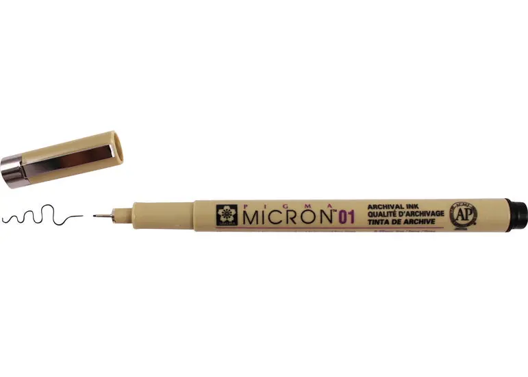Pigma Micron 0.25 Mm Black Ink Drawing Pen 1
