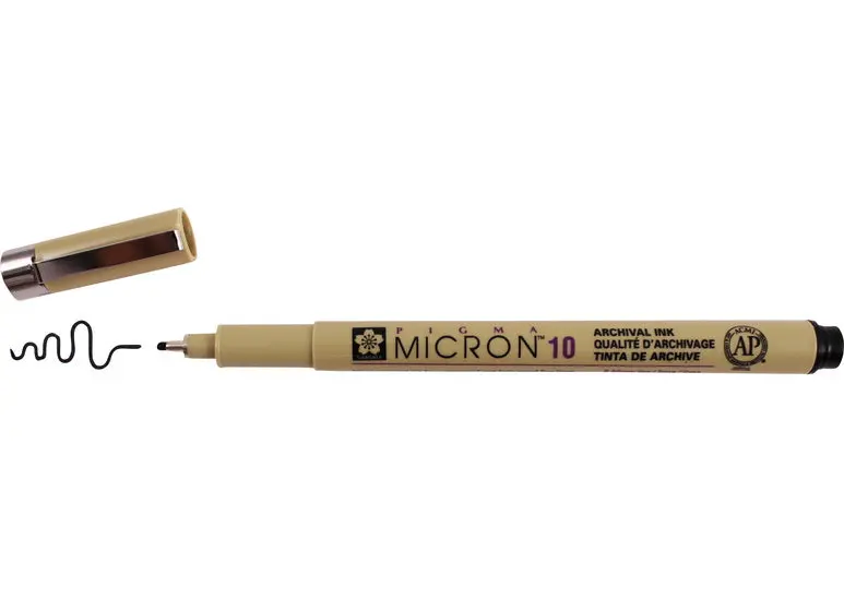 Pigma Micron Technical Pen – 0.6 Mm, Jet Black 1