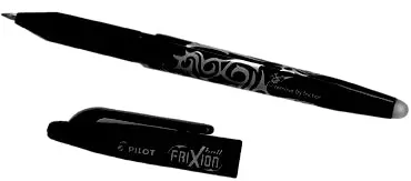 Pilot Frixion Ball Click Erasable Gel Ink Pen – 0.7Mm Black 1