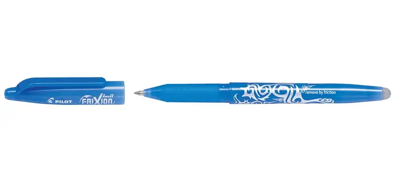 Pilot Frixion Ball Erasable Gel Ink Pen – Sky Blue, 0.7Mm 1