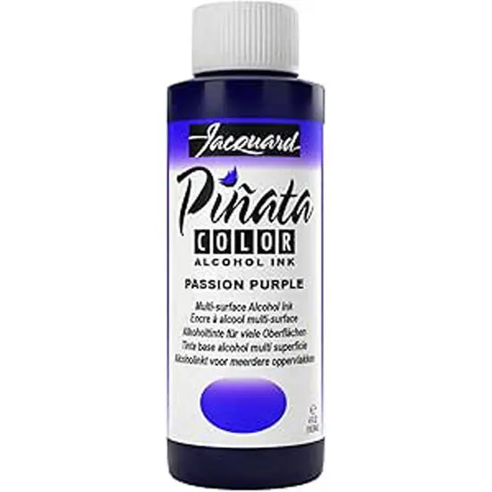 Piñata Alcohol Ink In Passion Purple – 4 Oz, Vibrant, Fast-Drying, Metallic-Safe 1