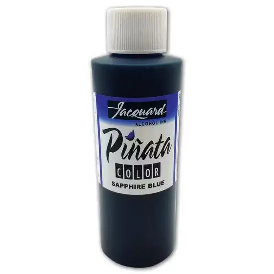 Piñata Sapphire Blue Alcohol Ink – 4Oz Bottle 1
