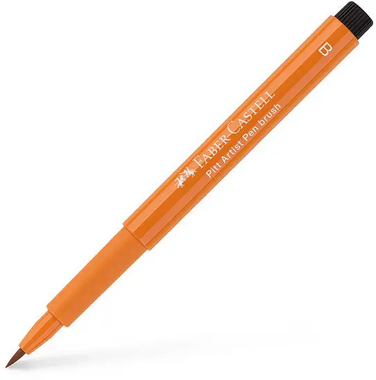 Pitt Artist Brush Pen – Terracotta Tone, Flexible Brush Tip 1