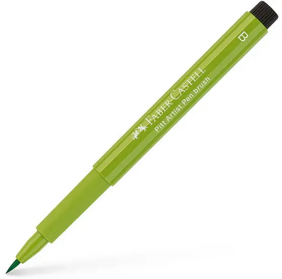 Pitt Brush Tip Marker – May Green Hue 1