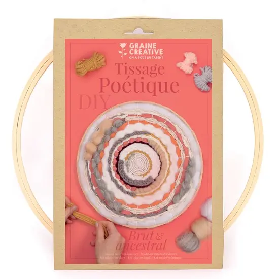 Poetic Round Loom Diy Weaving Kit 1