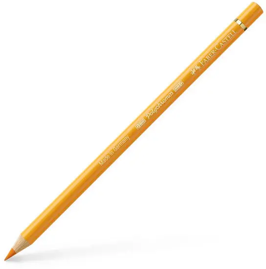 Polychromos Colored Pencil In Deep Chrome Yellow – Lightfast & Blendable 1