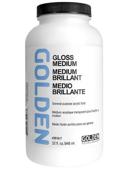 Polymer Gloss Medium – High-Shine Finish (32 Oz) 1