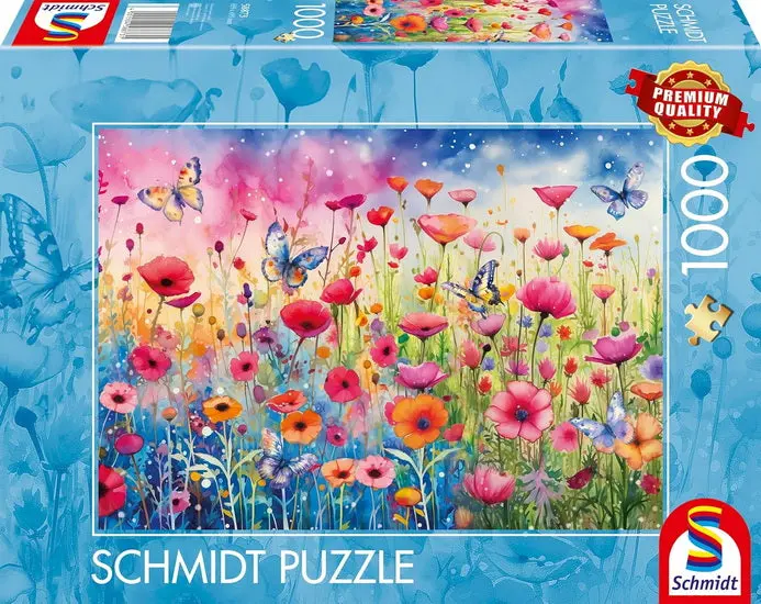 Poppy Field Jigsaw Puzzle – 1000 Pieces 1