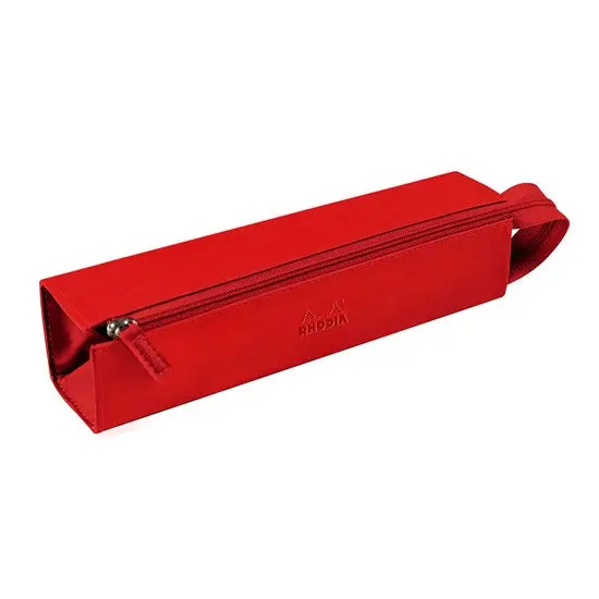 Poppy-Print Zippered Pencil Case 1