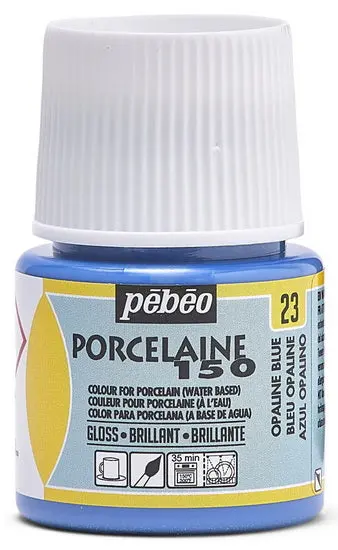 Porcelaine 150 Porcelain Paint In Opaline Blue – 45Ml Bottle 1