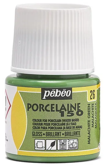 Porcelaine 150 Porcelain Paint – Malachite Green, 45 Ml 1