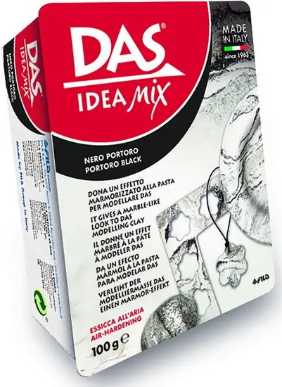 Portor Black Modeling Clay – Creative Idea Mix, 100G 1