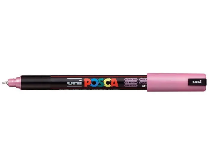Posca Metallic Marker – Pink (Pc-1Mr, Fine Tip) 1