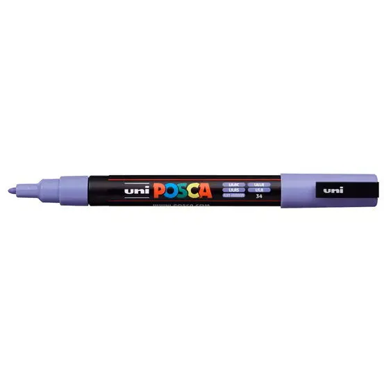 Posca Pc-3M Bullet-Tip Marker – Soft Lilac 1