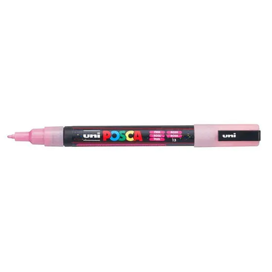 Posca Pc-3M Glitter Pink Bullet-Tip Marker 1