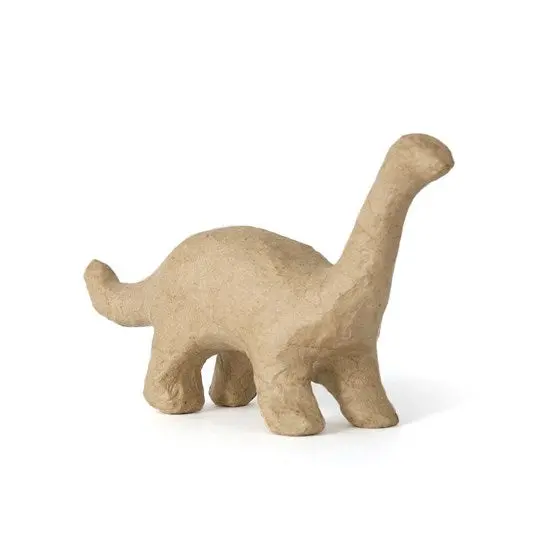 Pre-Primed Dinosaur-Shaped Drawing Paper Sheet 1