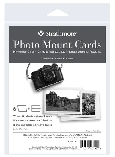 Premium 5×7 Inch White Photo Cards – Pack Of 6 1