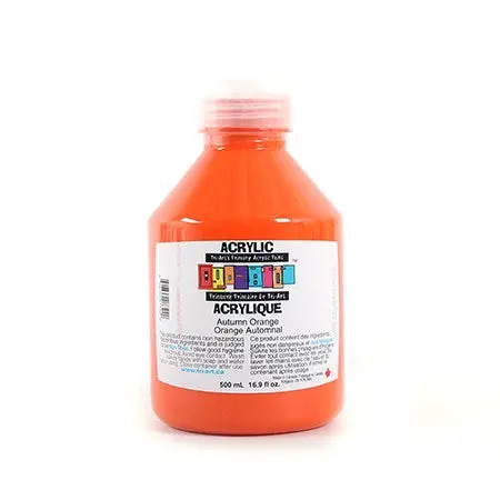 Primary Acrylic Paint – Earth Brown, 500Ml 1