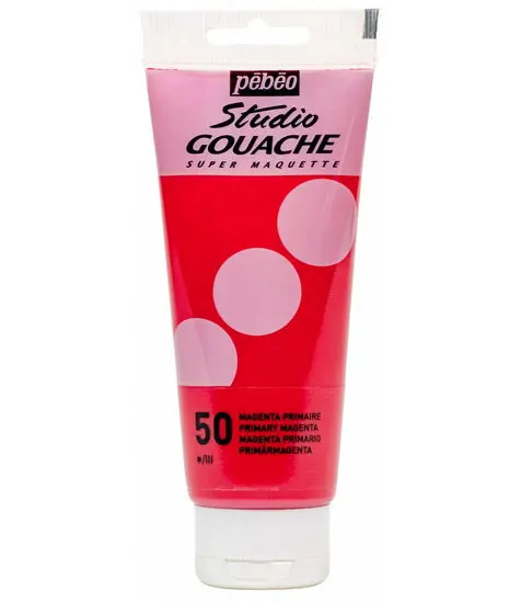 Primary Magenta Gouache Paint – 100 Ml Tube 1