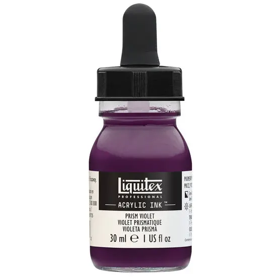 Prism Violet Acrylic Ink – 30 Ml Bottle For Detailed Artwork 1