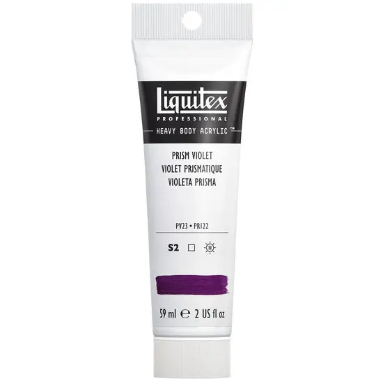 Prism Violet Heavy-Body Acrylic Paint – 2 Oz Hb Formula 1