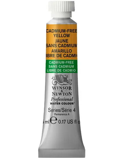 Professional Cadmium-Free Yellow Watercolor – 5 Ml (Series 4) 1