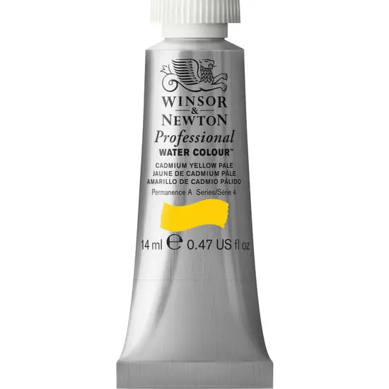 Professional Cadmium Yellow Pale Watercolor Paint Tube – 14Ml, Series 4 1