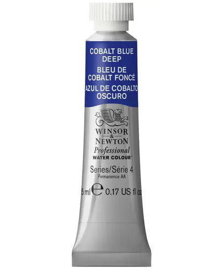 Professional Cobalt Blue Deep Watercolor – 5Ml, Series 4 1