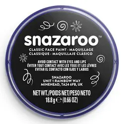 Professional Face Paint – Jet Black, 18 Ml Cream Formula 1