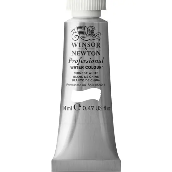 Professional Watercolor Paint – 14Ml, Chinese White (Series 1) 1