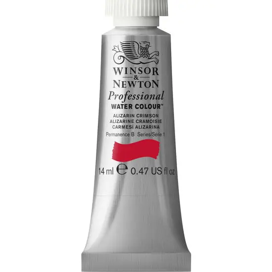 Professional Watercolor Paint – Alizarin Crimson, 14Ml (Series 1) 1