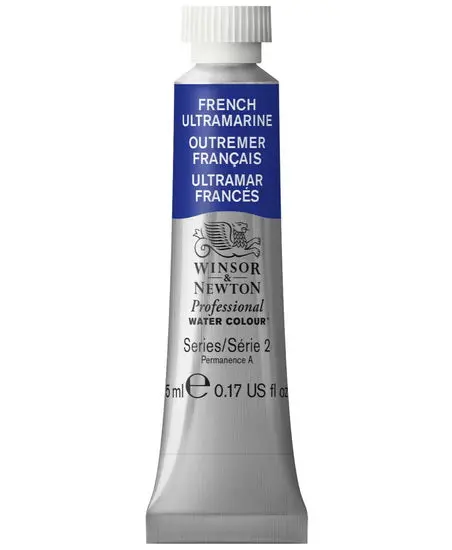 Professional Watercolor Paint – French Ultramarine (5Ml, Series 2) 1