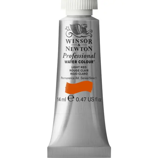 Professional Watercolor Paint – Light Red, 14 Ml Tube (Series 1) 1