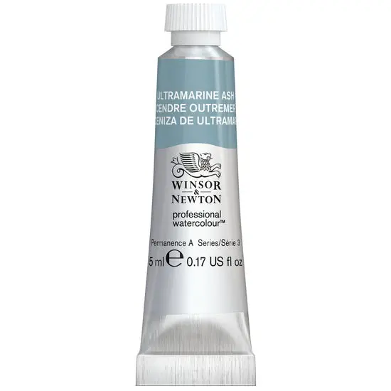 Professional Watercolor Paint Tube – Ultramarine Ash, 5Ml, Series 3 1