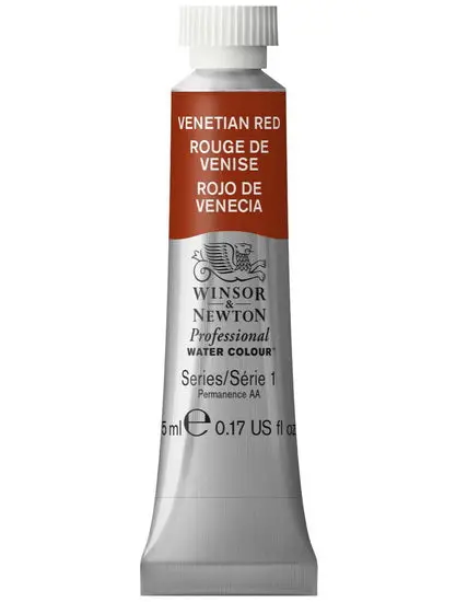 Professional Watercolor Paint — Venetian Red, 5 Ml — Series 1 1