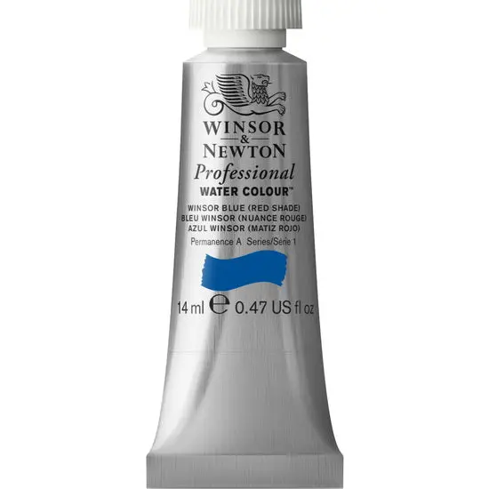 Professional Watercolor Paint – Winsor Blue (Red Shade), 14Ml, Series S1 1
