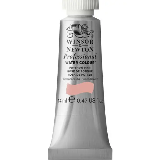 Professional Watercolor Tube – Potter’S Pink, 14 Ml, Lightfast Series 2 Pigment 1