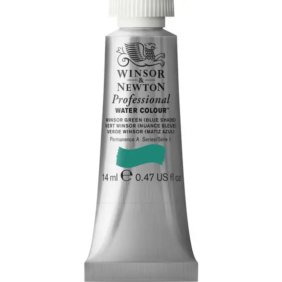 Professional Watercolor – Winsor & Newton Green-Blue Shade, 14Ml 1