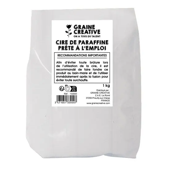 Pure Paraffin Wax Block – 1 Kilogram For Candle Making & Crafts 1