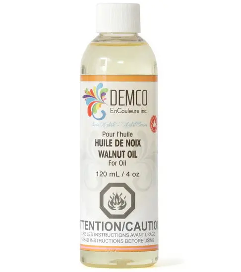 Pure Walnut Oil Medium – 120Ml For Oil Painting 1