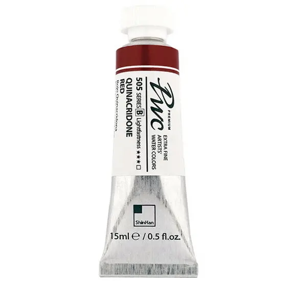 Quinacridone Red Watercolor – Extra-Fine Grade, 15Ml Tube 1