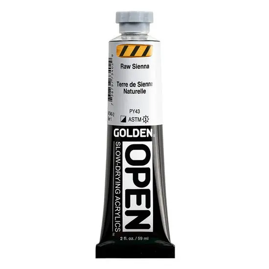Raw Sienna Acrylic Paint – 2 Oz Open Stock 1